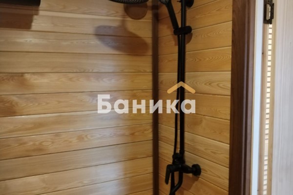 Баня из бруса с террасой фото № 5188