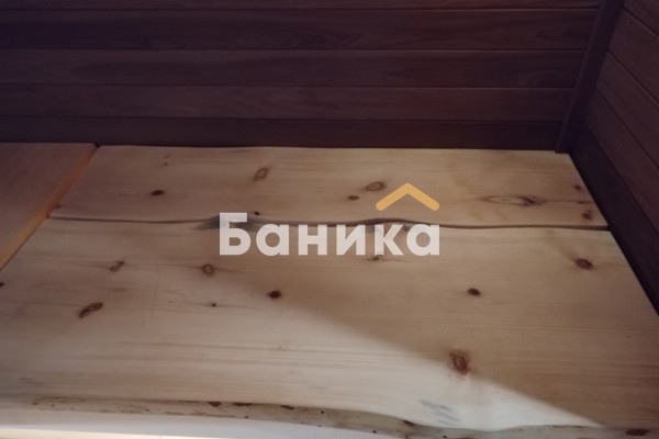 Баня из бруса с террасой фото № 5186